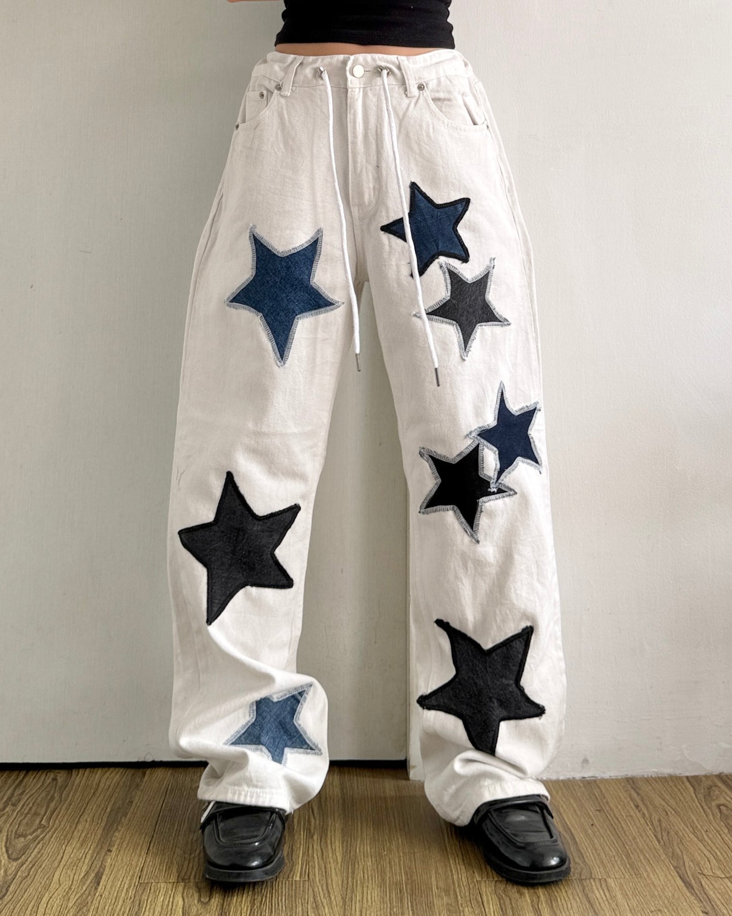 Star Patch Pants 003