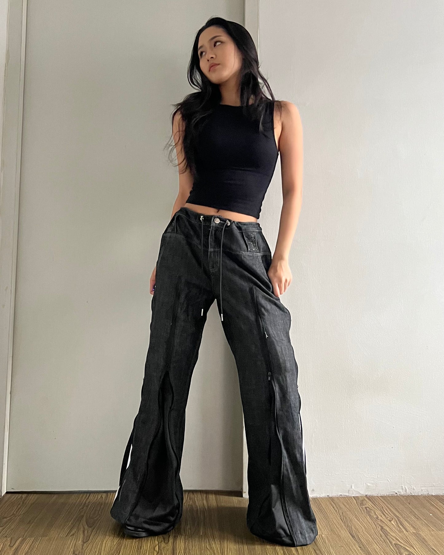 [BIG SIZE] Zipper Pants 0210