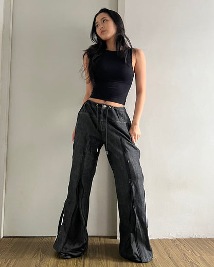 [BIG SIZE] Zipper Pants 0210