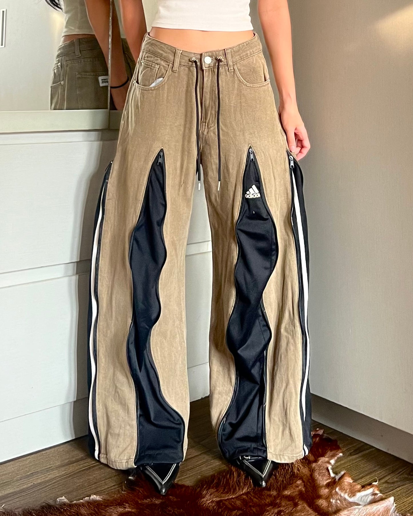 Zipper Pants 0100