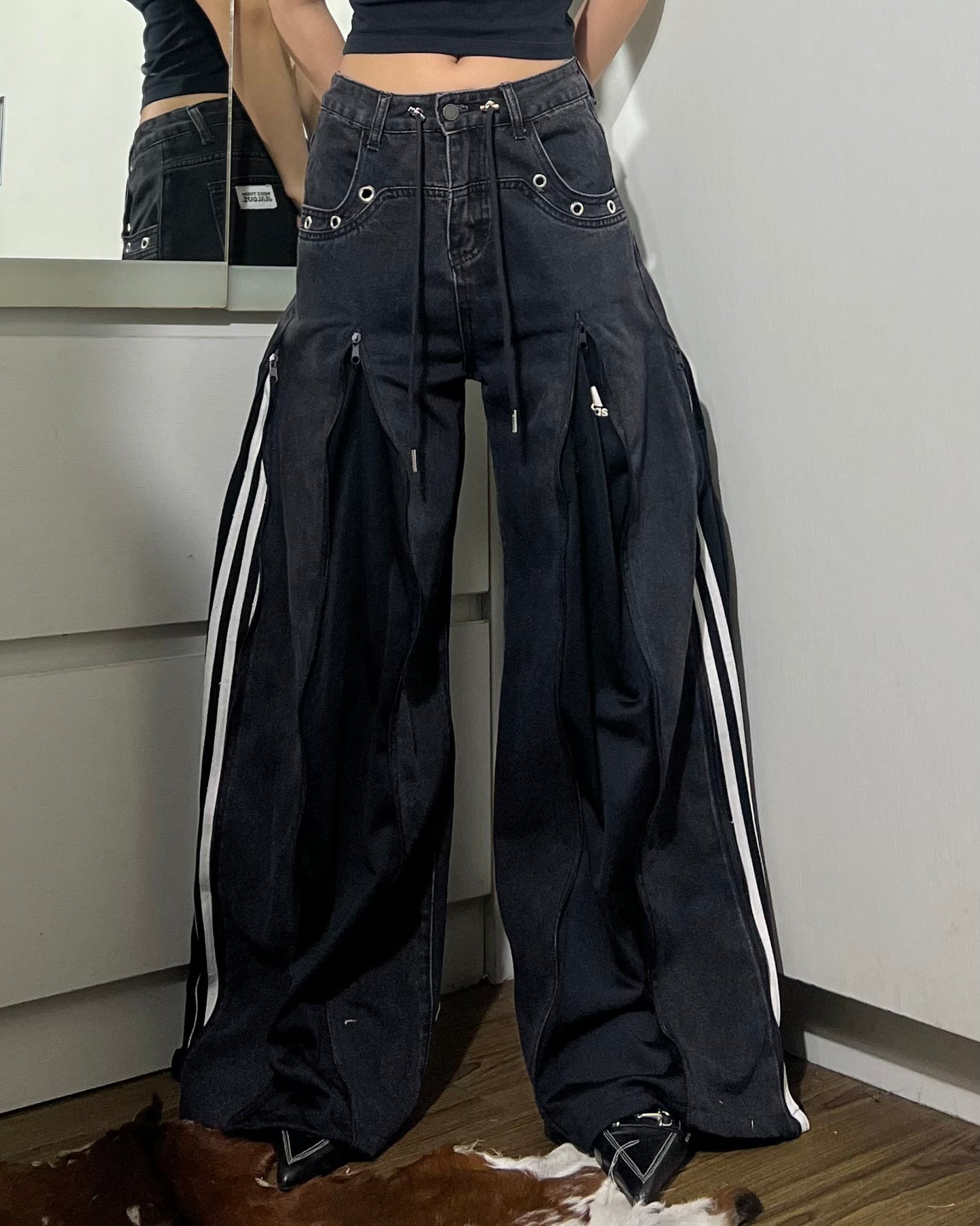 Zipper Pants 0124