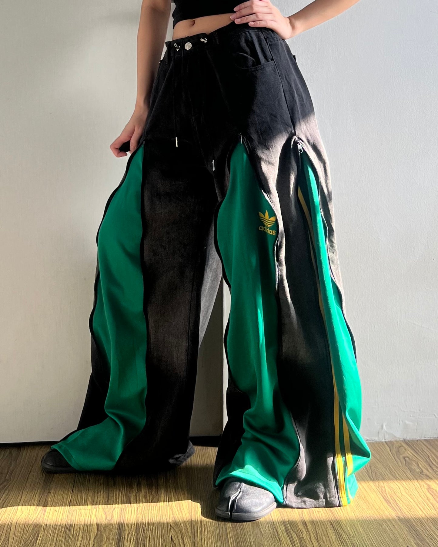 [BIG SIZE] Zipper Pants 0200