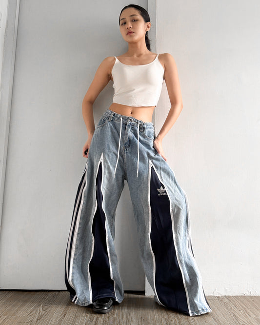 [BIG SIZE] Zipper Pants 0253