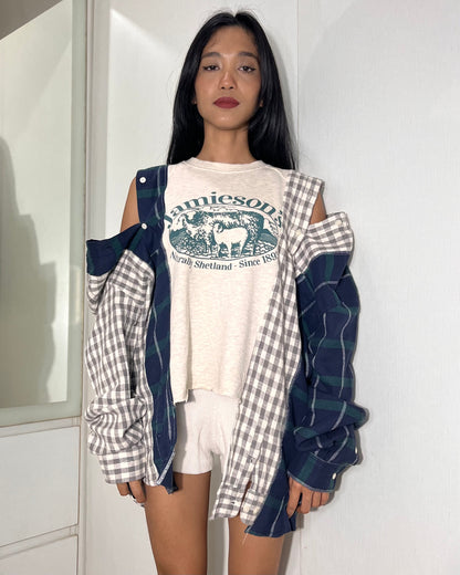 Deconstructed Flannel Shirt 008