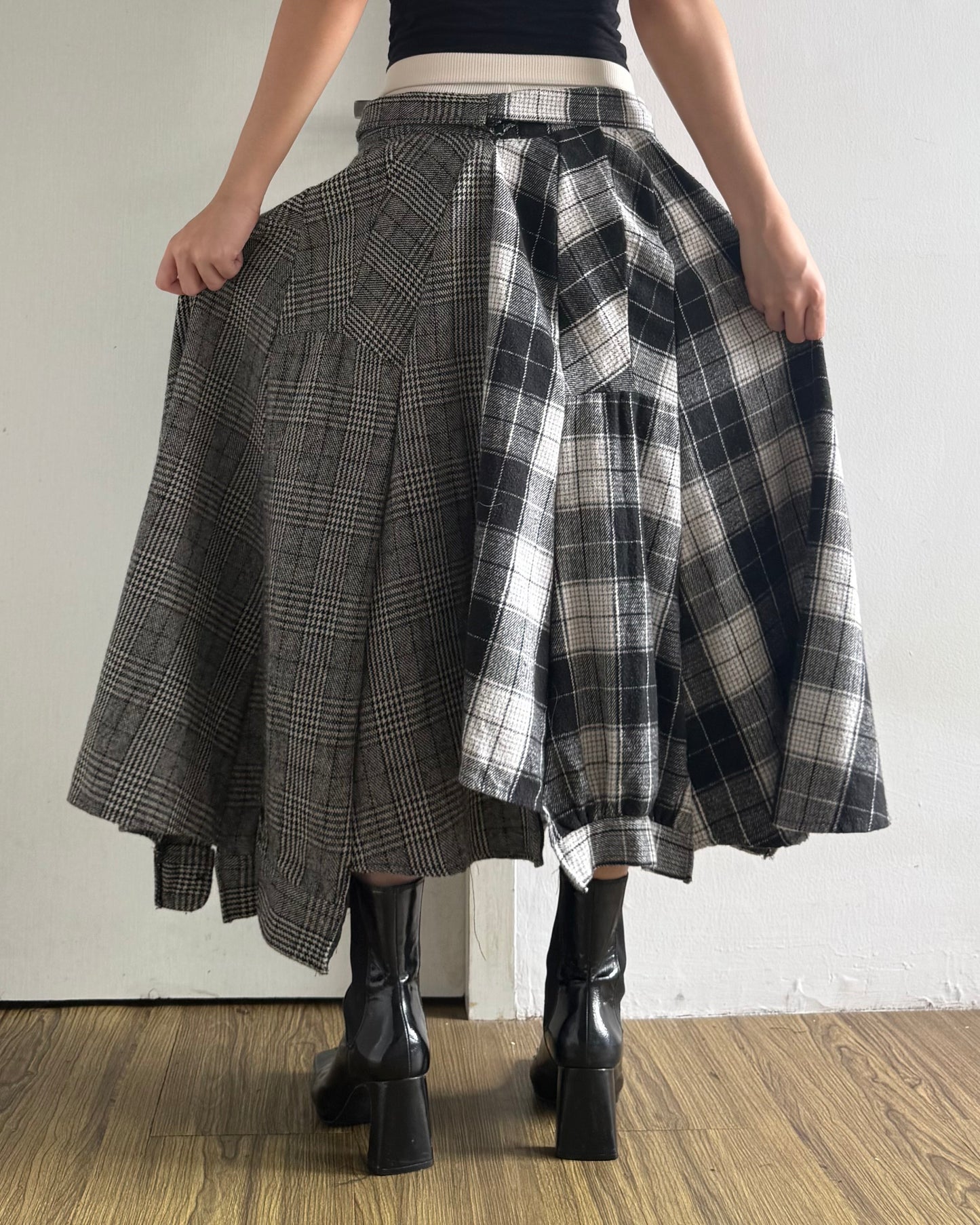 Button-up Maxi Skirt 048