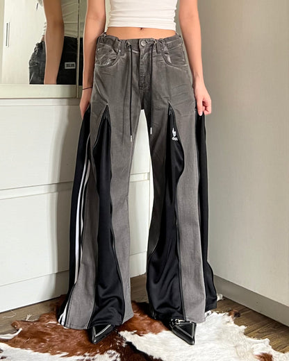 [BIG SIZE] Zipper Pants 049