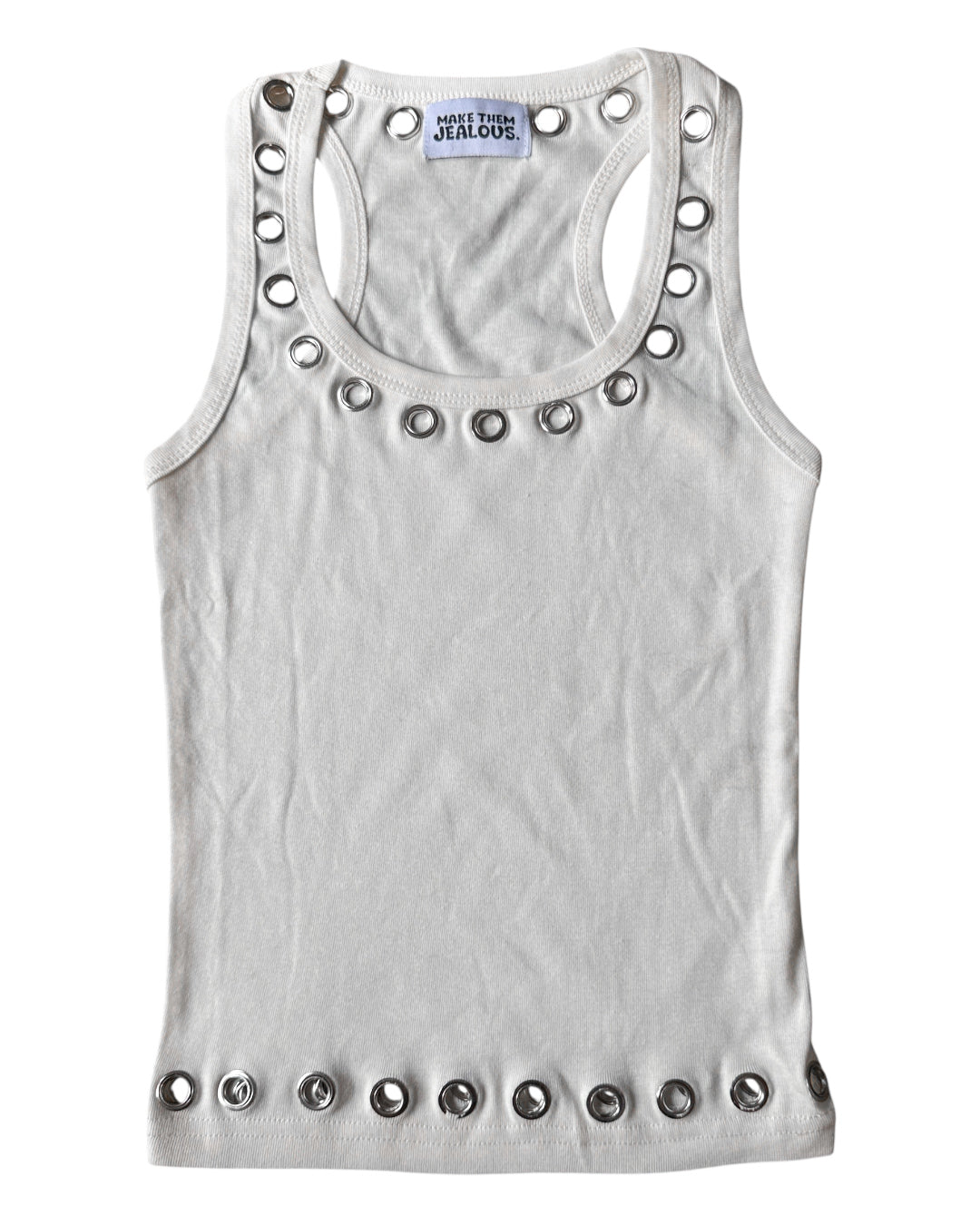 BULLET TANK - WHITE