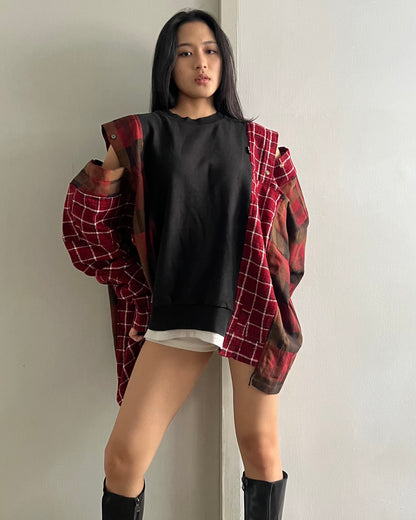 Flannel Sweater 059