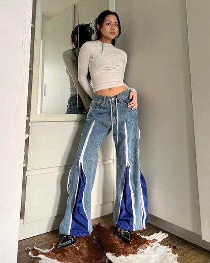 Zipper Pants 073