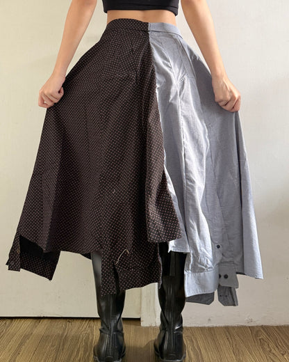 Button-up Maxi Skirt 071