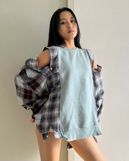 Flannel Sweater 064