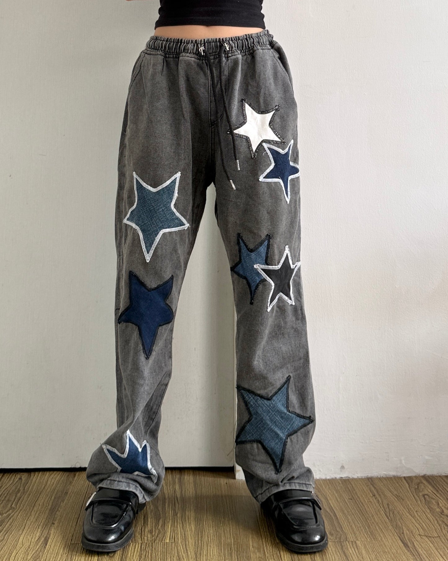 Star Patch Pants 002