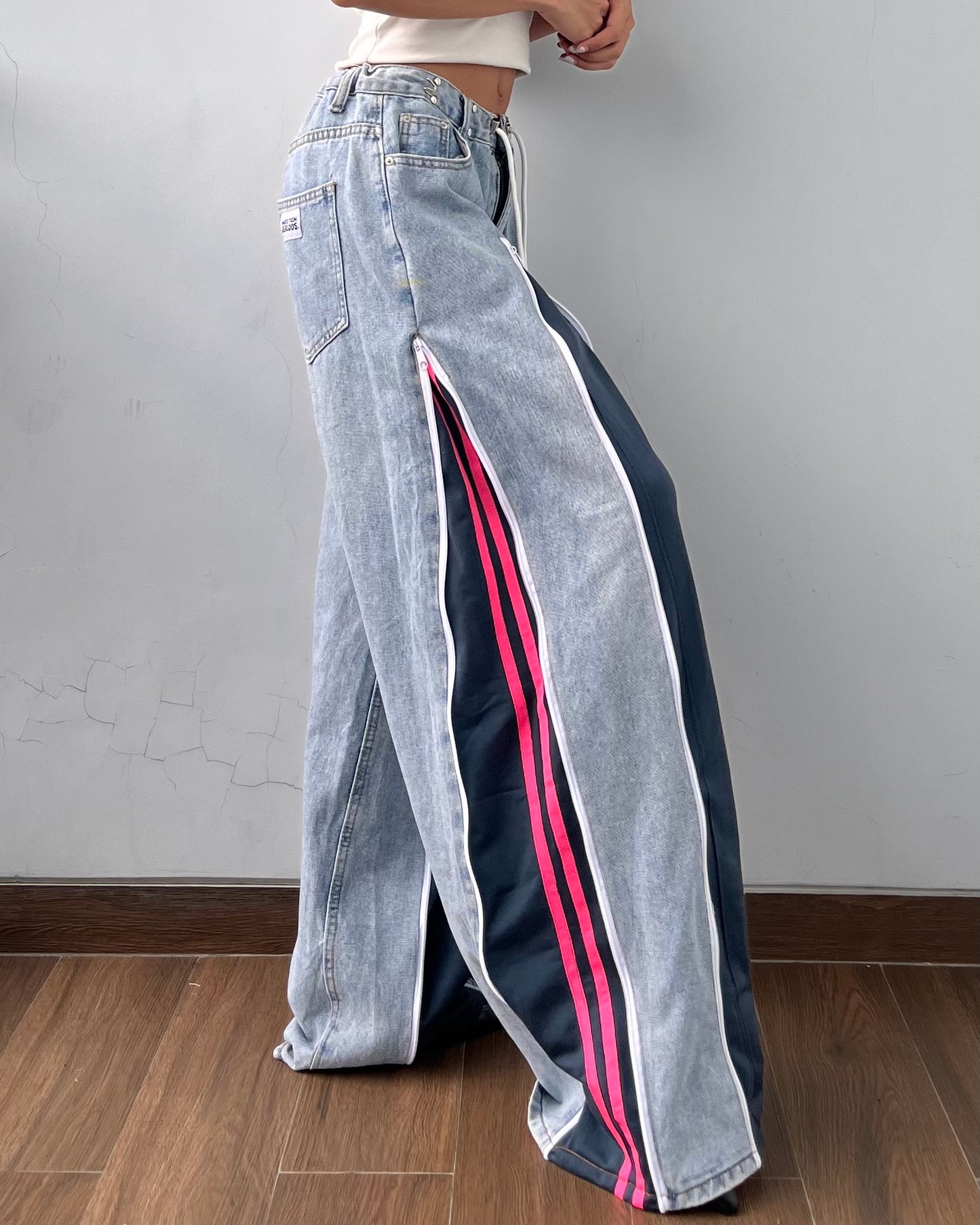Zipper Pants 020