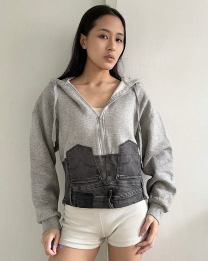 Denim Hoodie 012