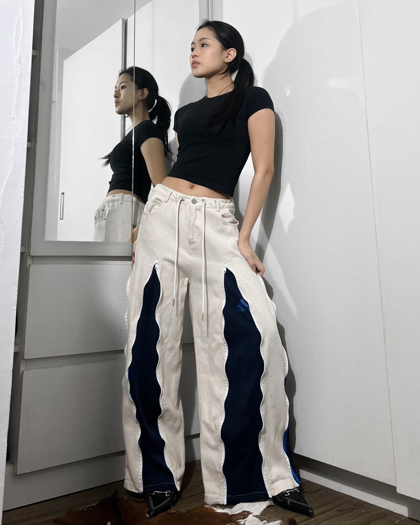 Zipper Pants 0122