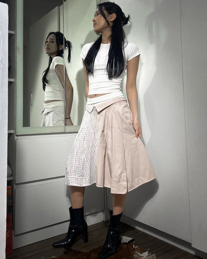 Button-up Skirt 004