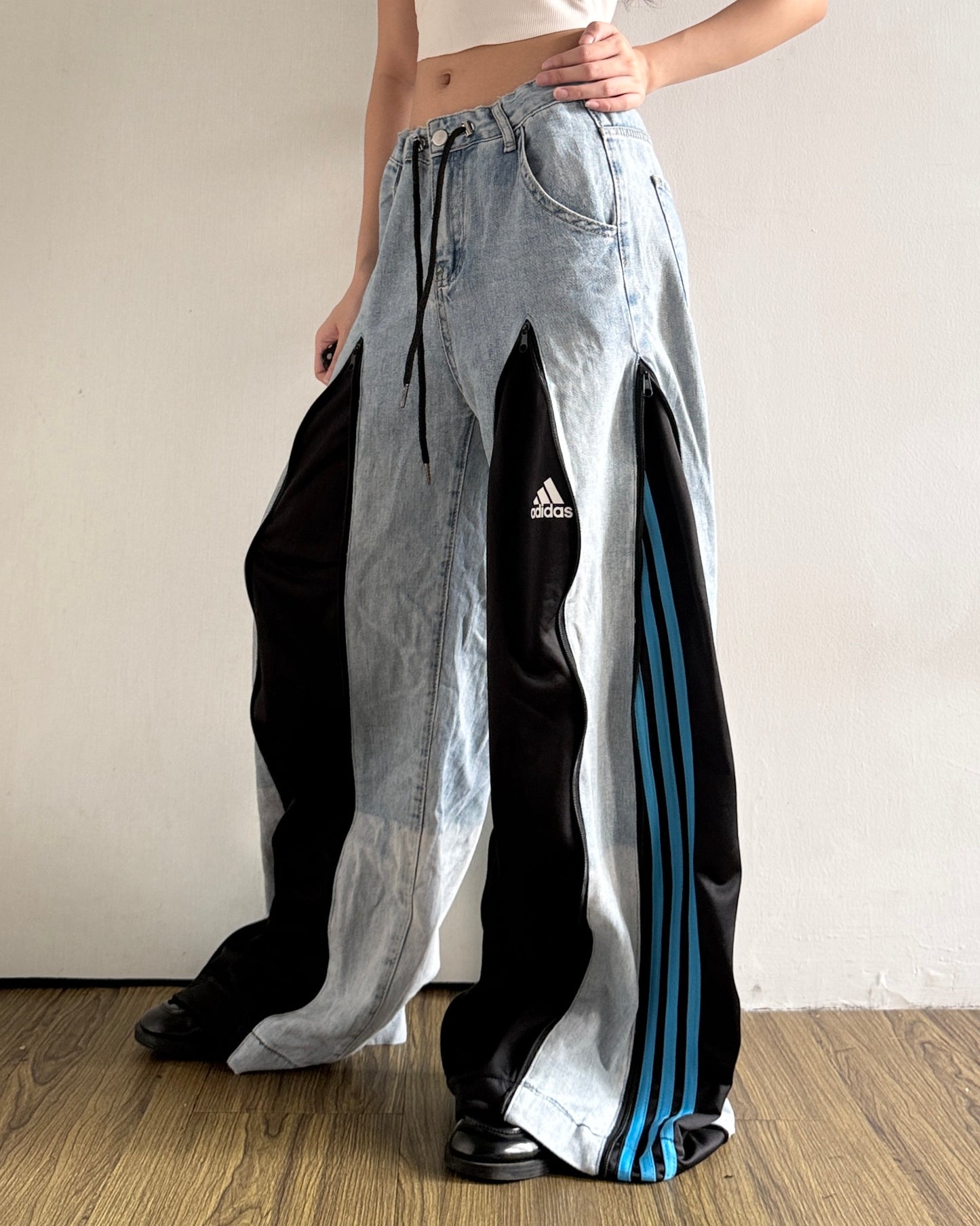 [BIG SIZE] Zipper Pants 0245