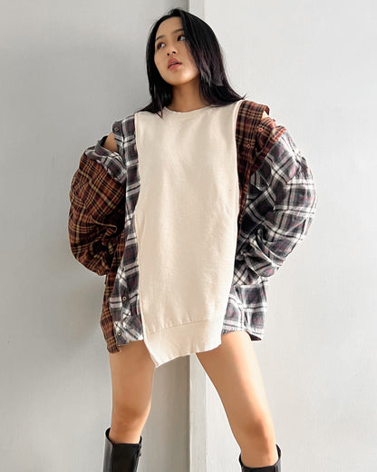 Flannel Sweater 062