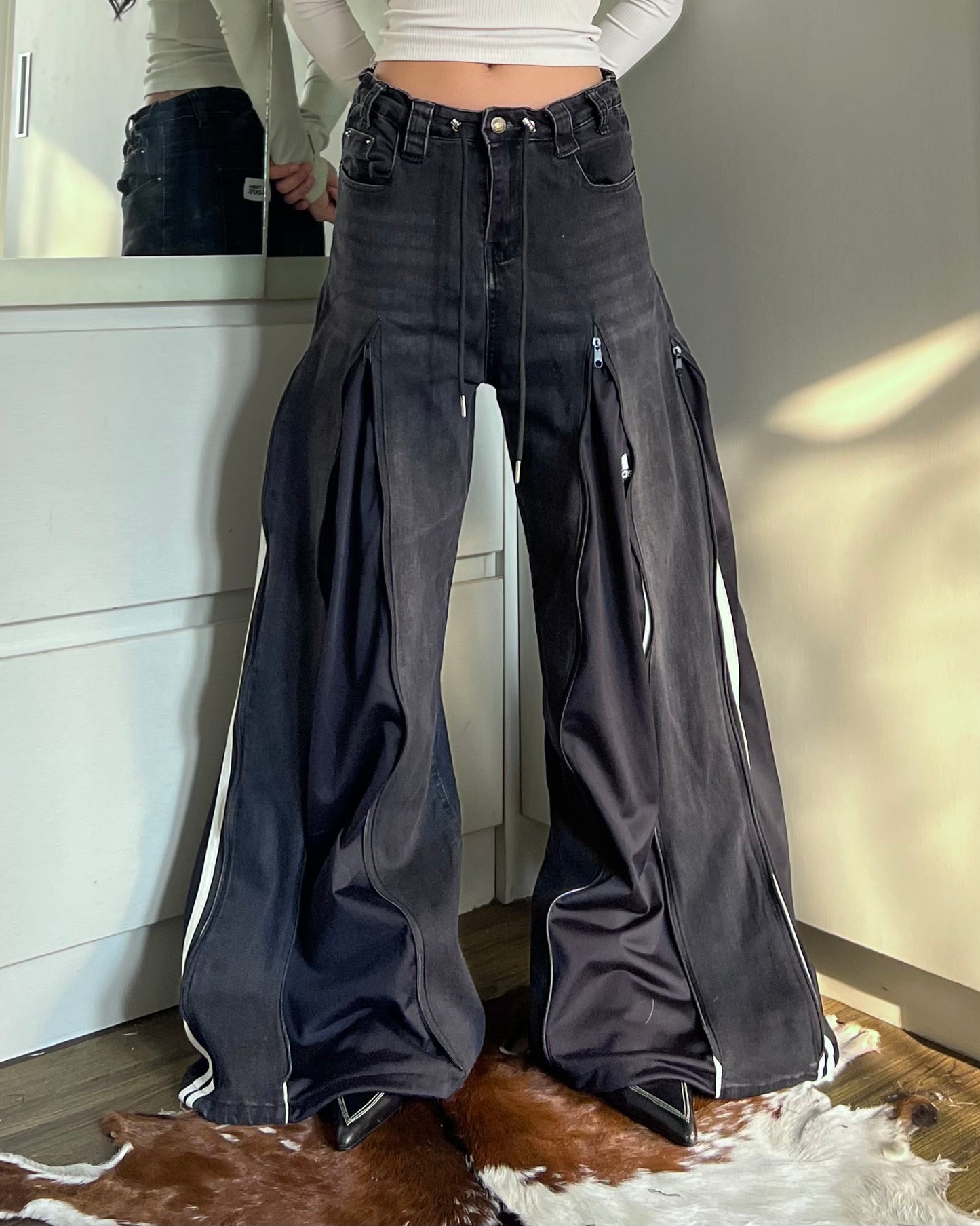 Zipper Pants 080