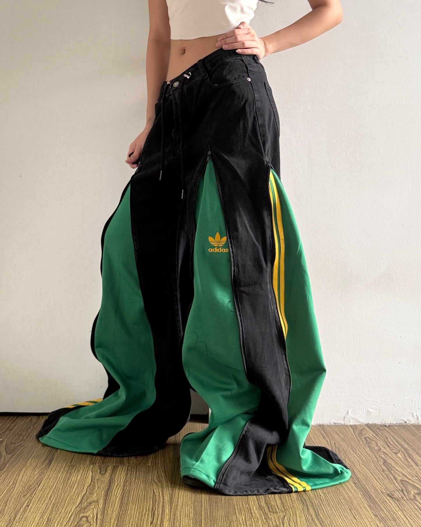 [BIG SIZE] Zipper Pants 0250