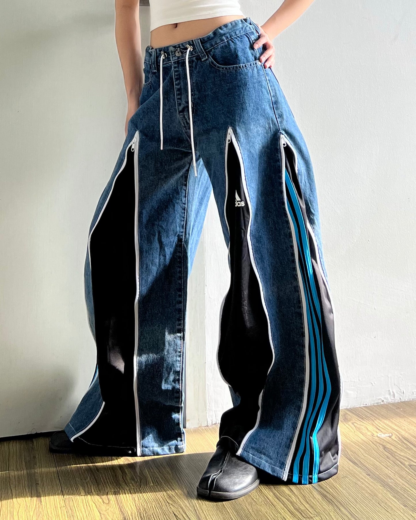 [BIG SIZE] Zipper Pants 0183