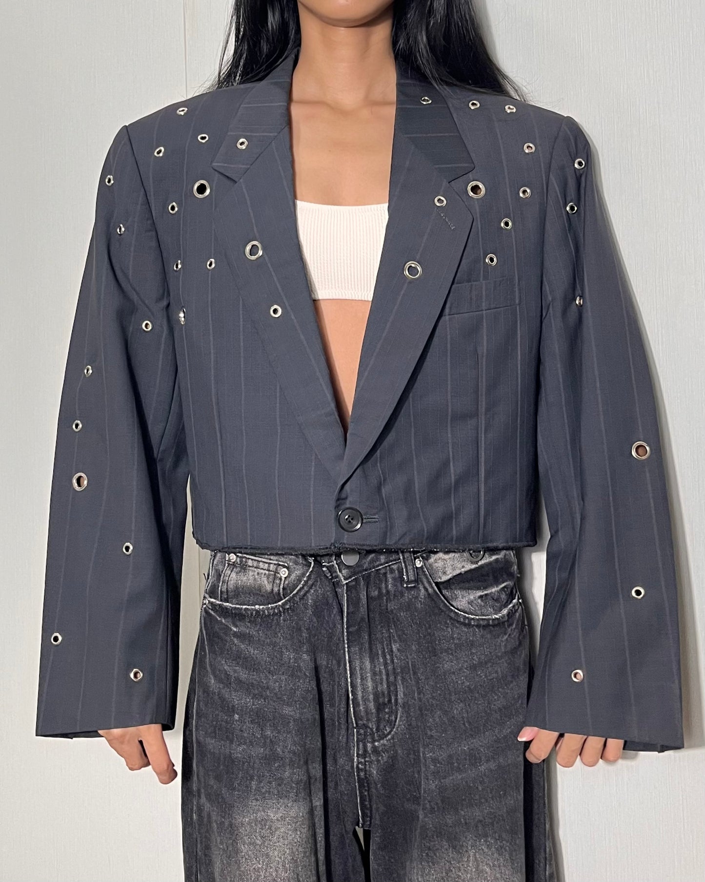 Eyelet Blazer 011