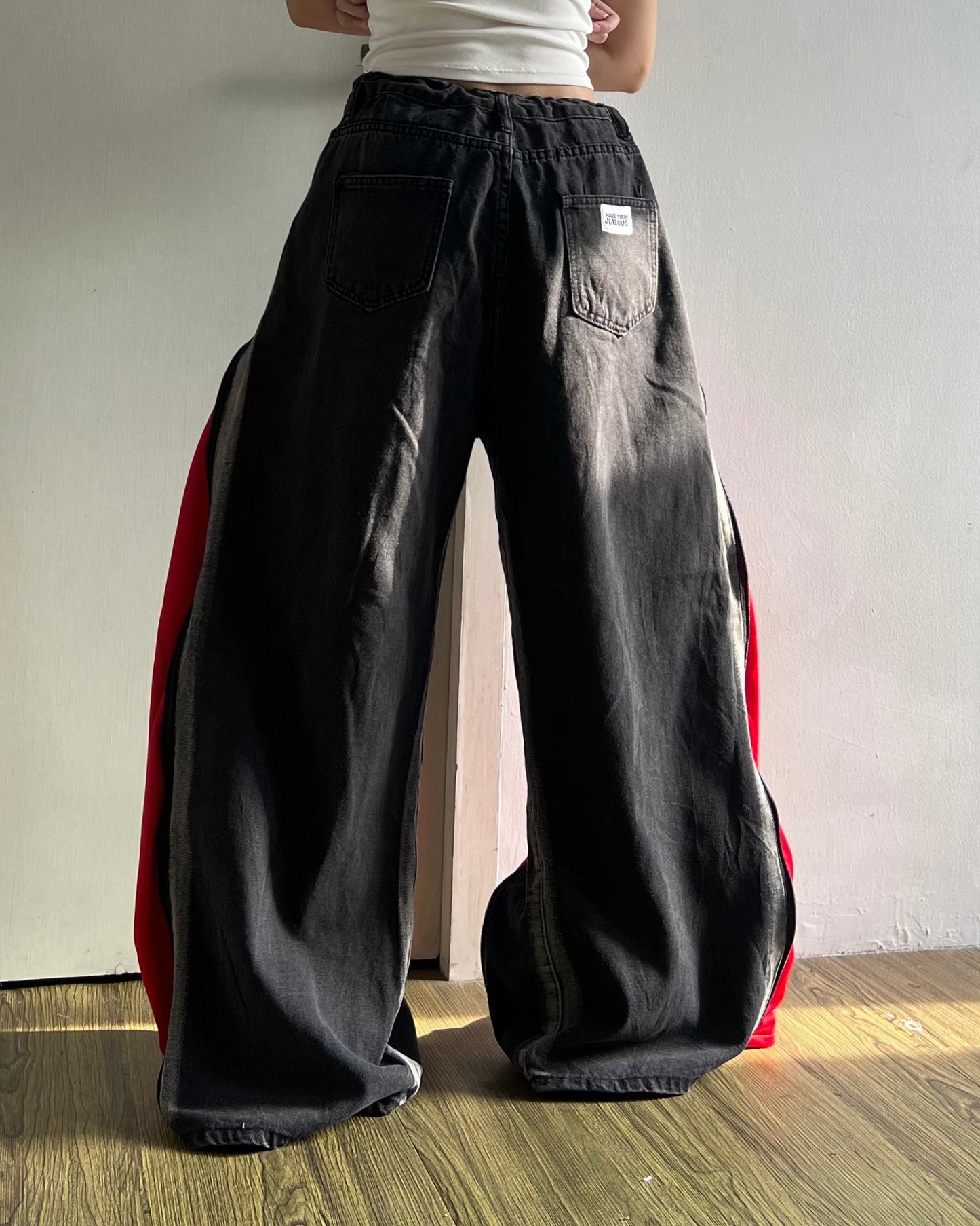 [BIG SIZE] Zipper Pants 0189