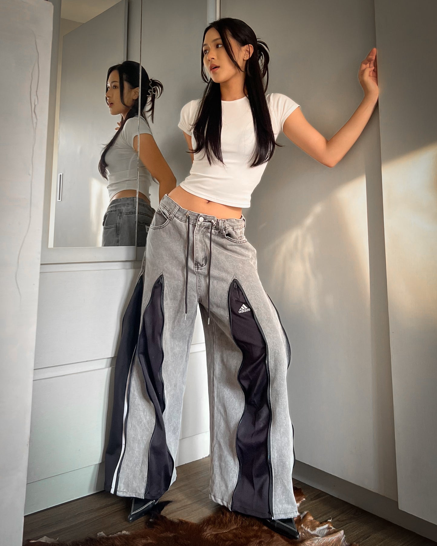 [BIG SIZE] Zipper Pants 0101