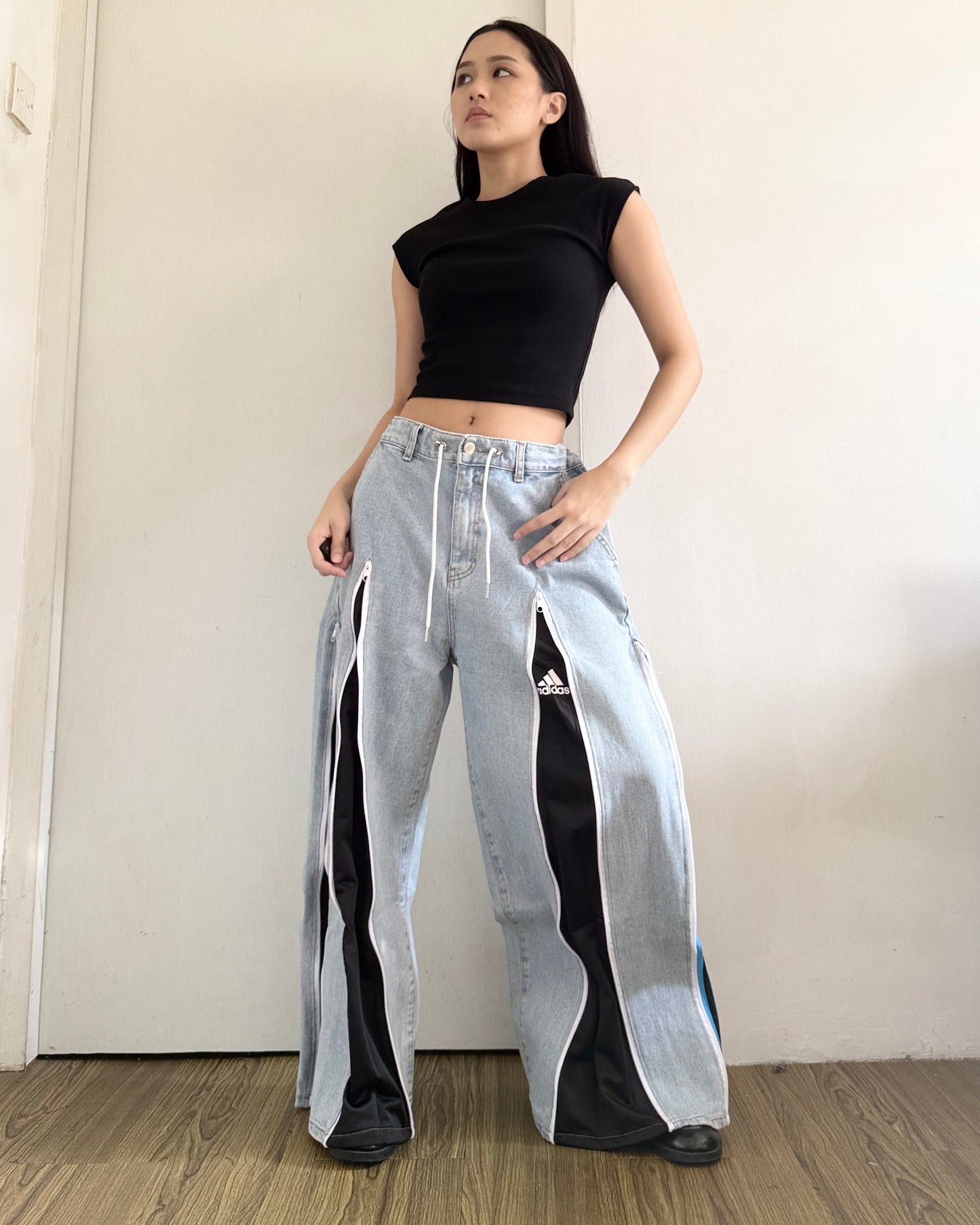 [BIG SIZE] Zipper Pants 0284