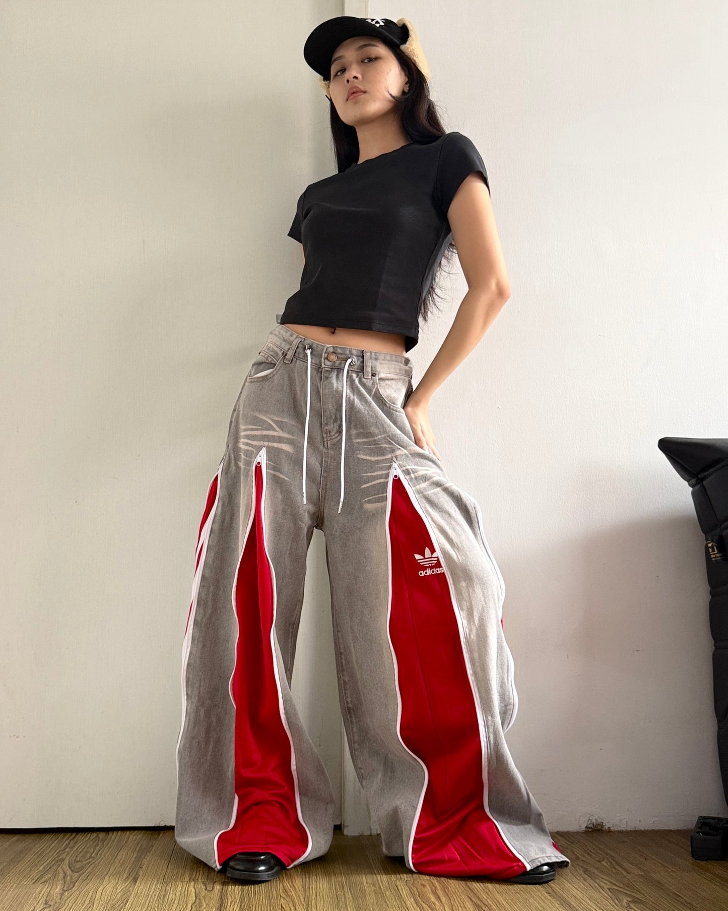 [BIG SIZE] Zipper Pants 0303