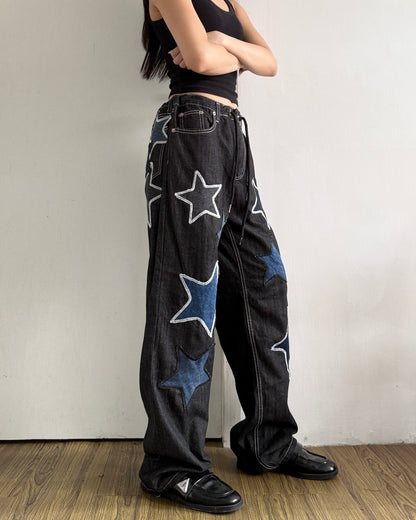 Star Patch Pants 001
