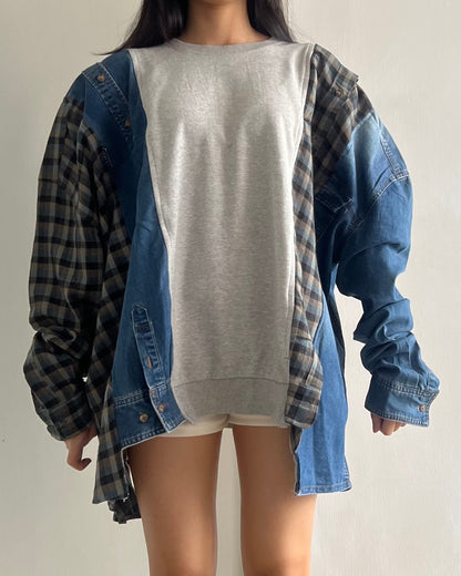 Flannel Sweater 066