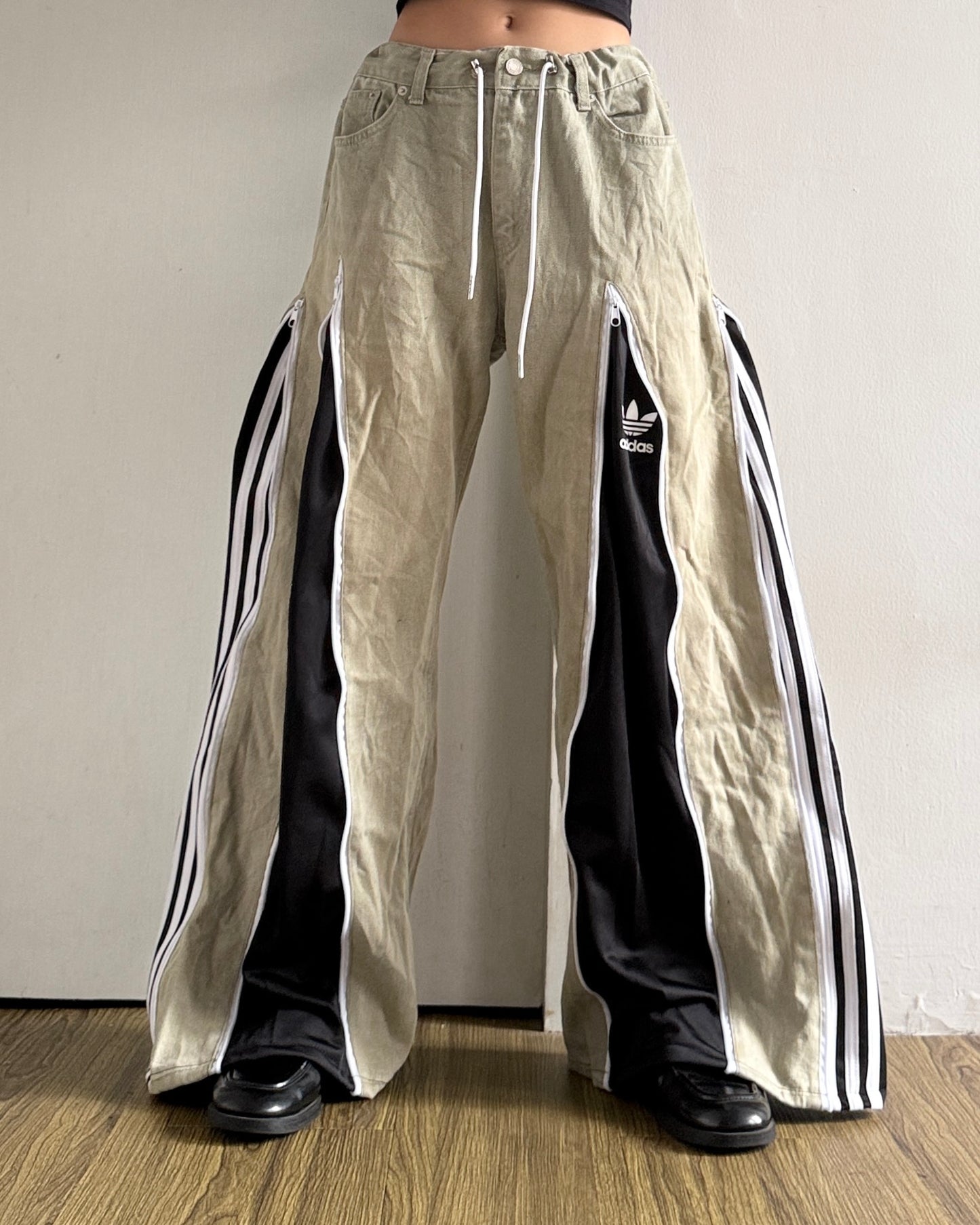 [BIG SIZE] Zipper Pants 0271