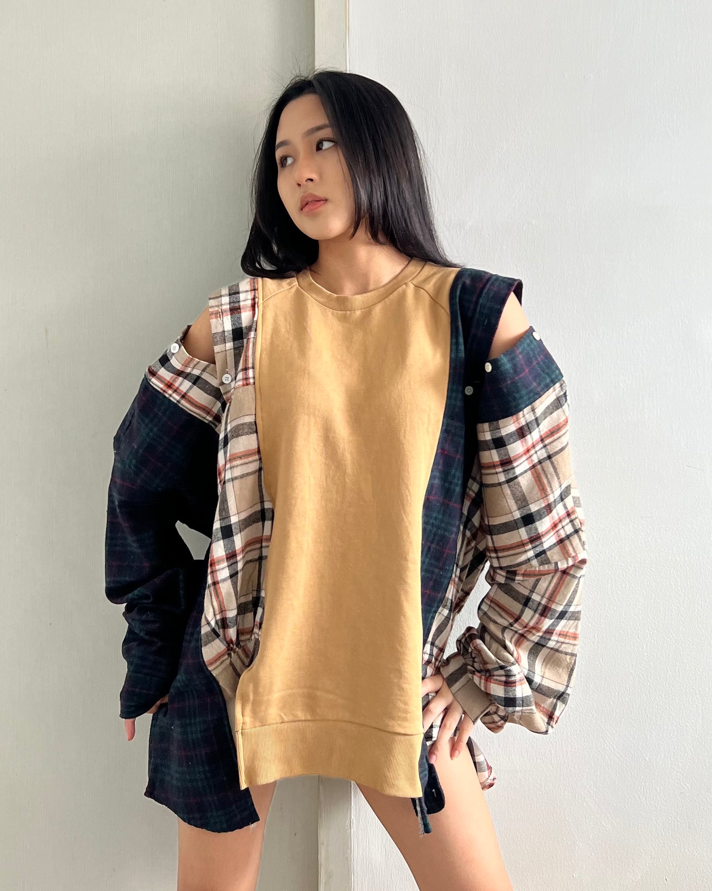Flannel Sweater 049