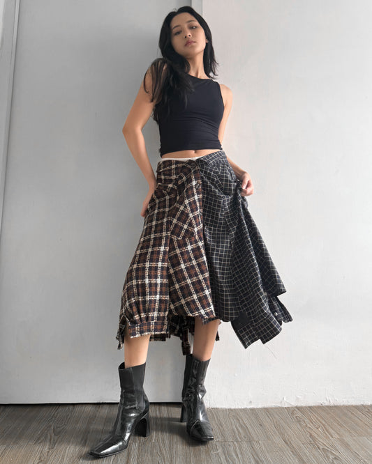 Button-up Maxi Skirt 049