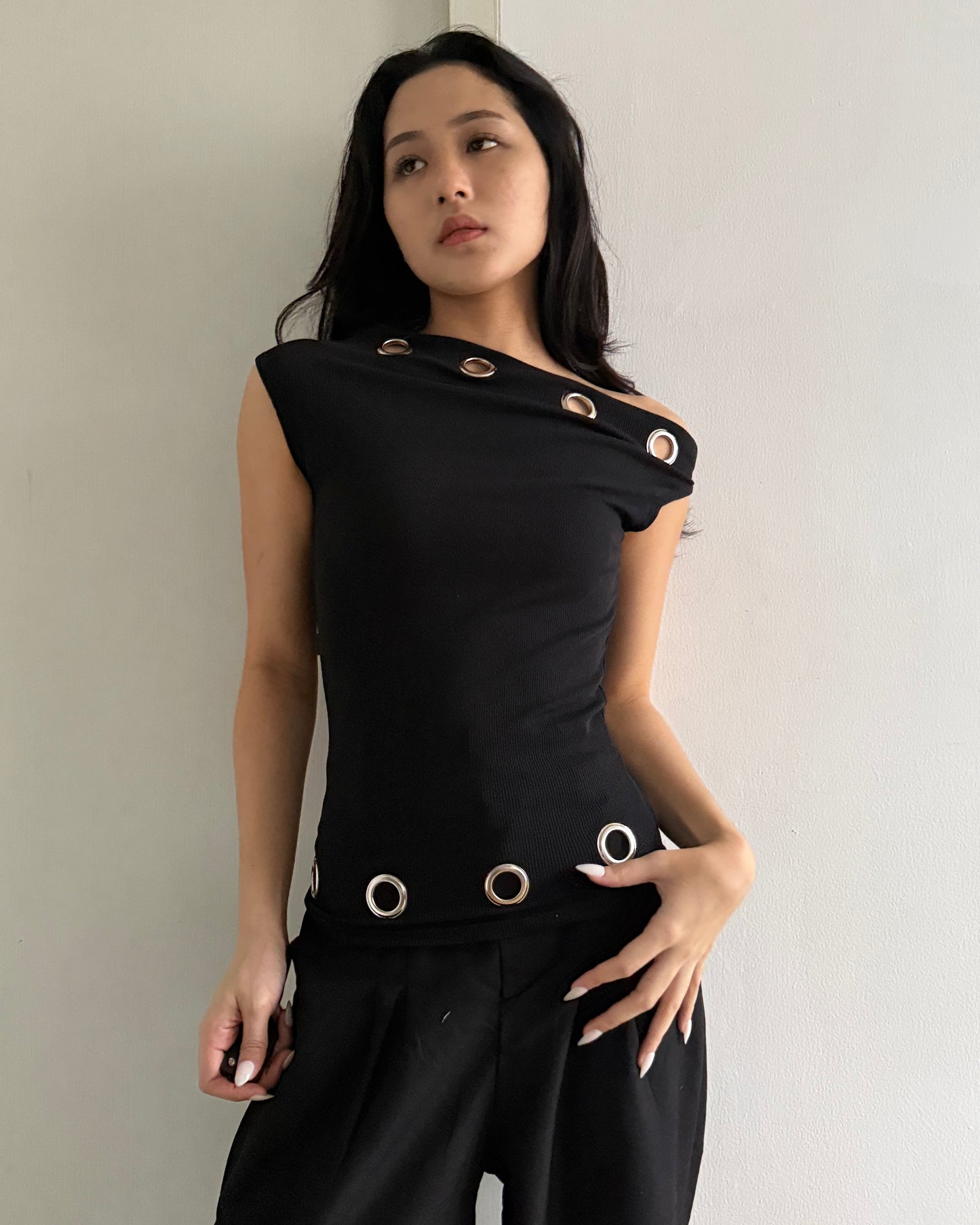 BULLET CURVE TOP - BLACK