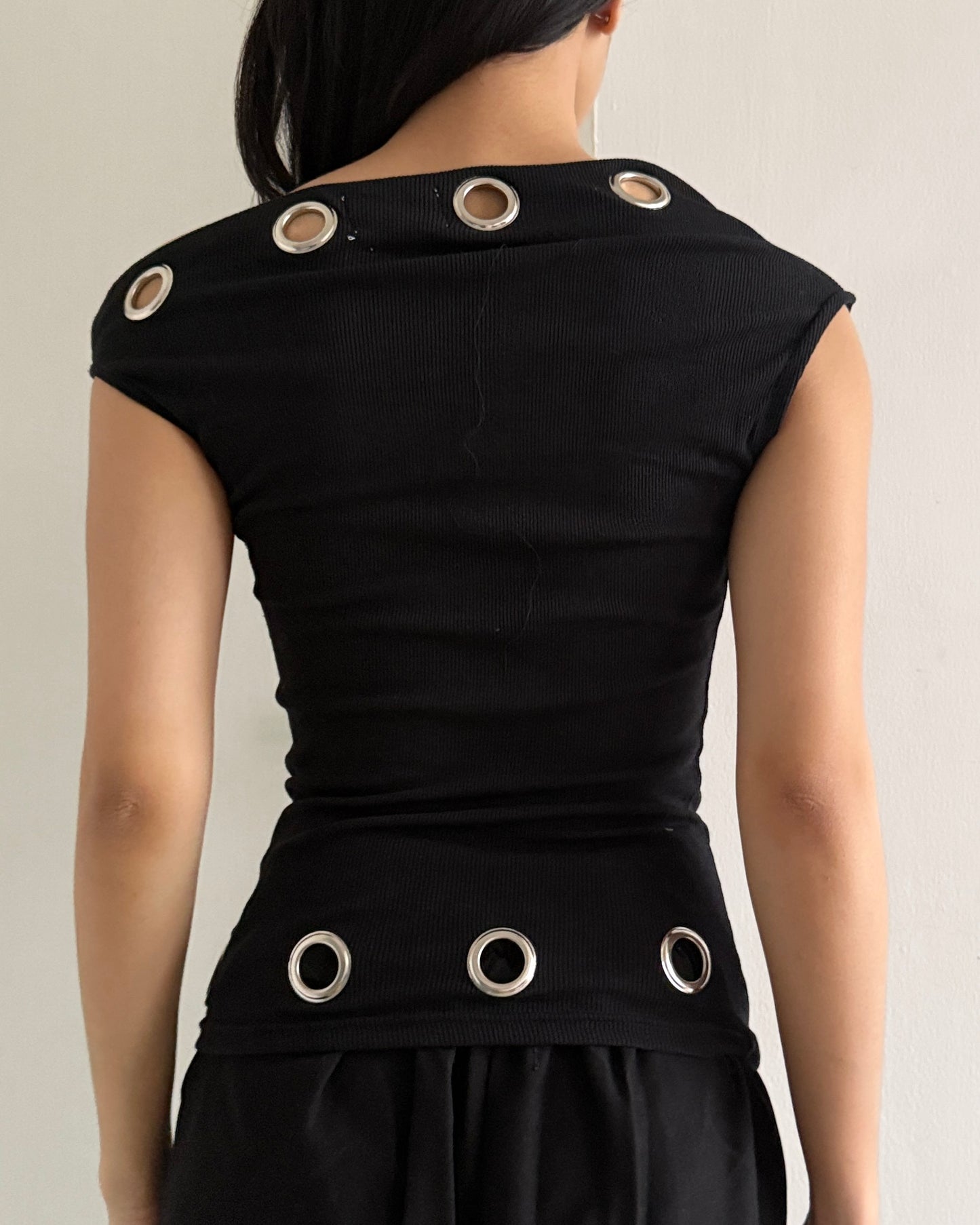 BULLET CURVE TOP - BLACK