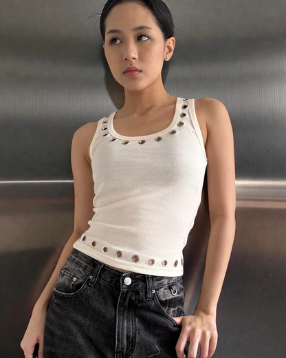 BULLET TANK - WHITE