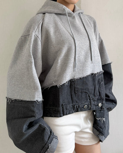 Denim Hoodie 017