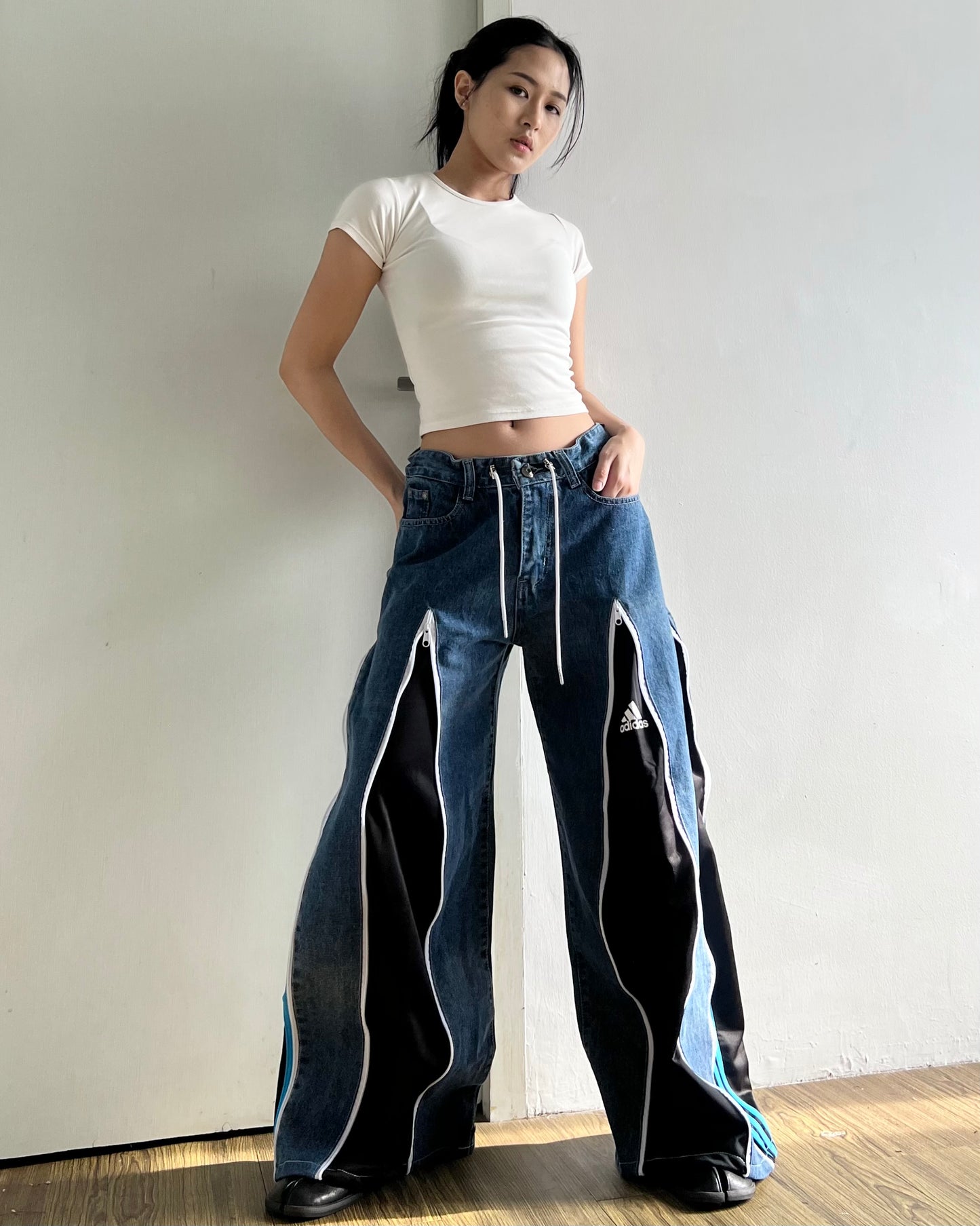 [BIG SIZE] Zipper Pants 0183