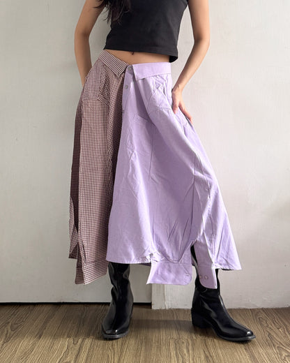 Button-up Maxi Skirt 064