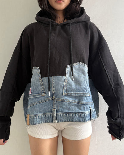 Denim Hoodie 002