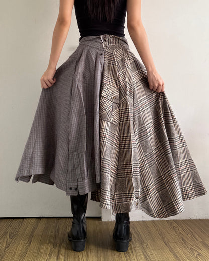 Button-up Maxi Skirt 060