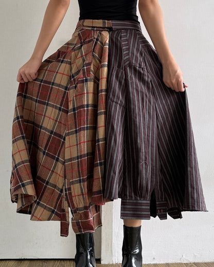 Button-up Skirt 055