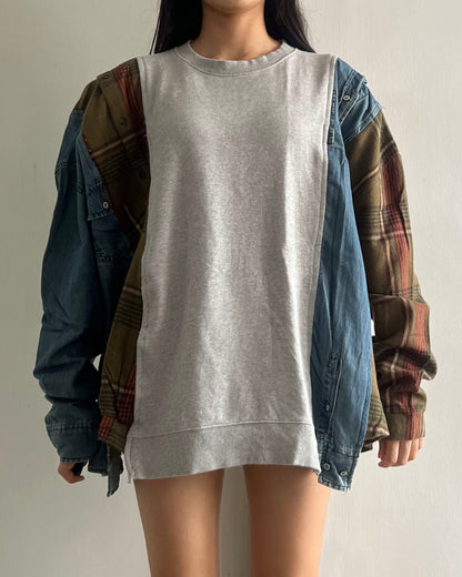 Flannel Sweater 073
