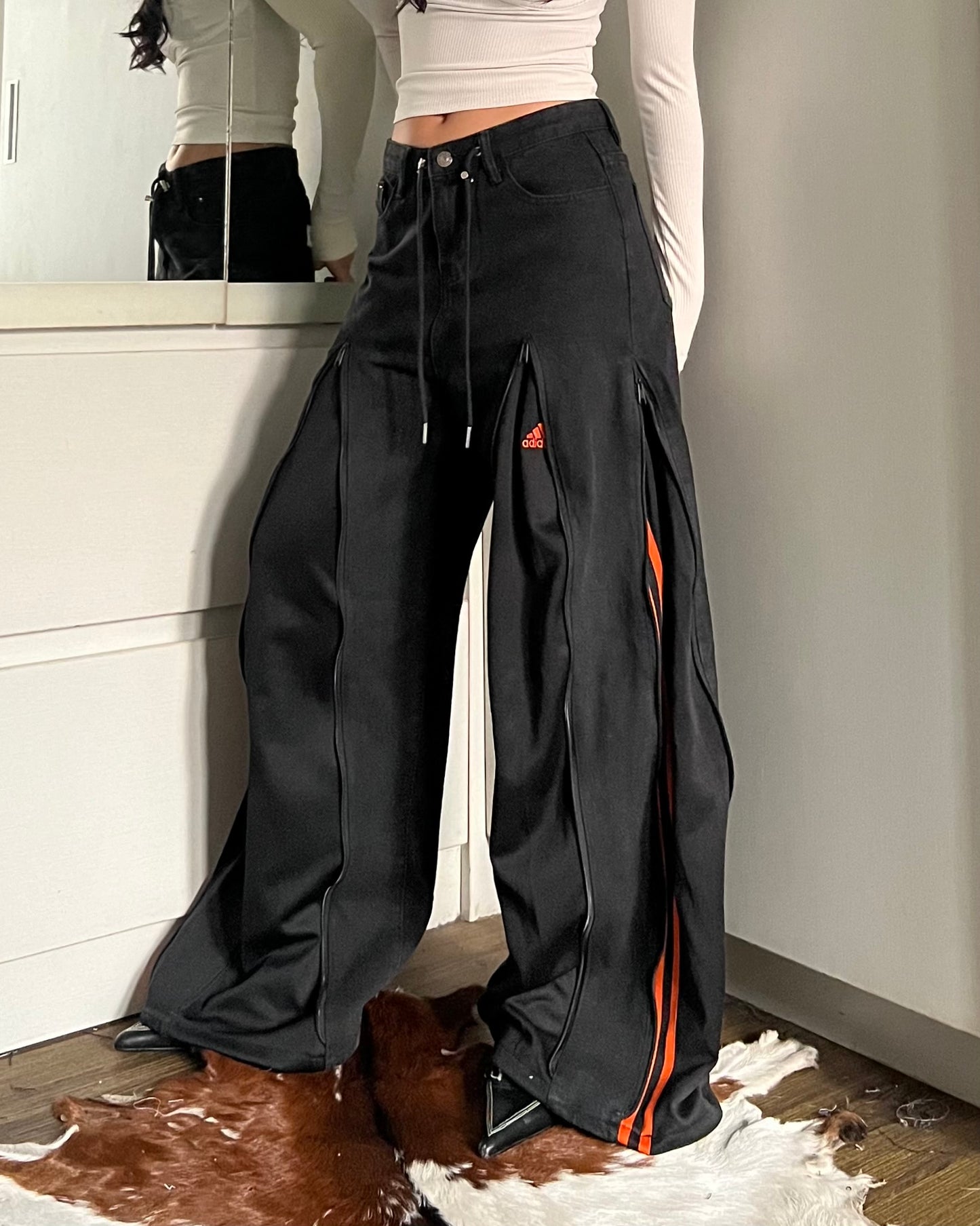 Zipper Pants 064
