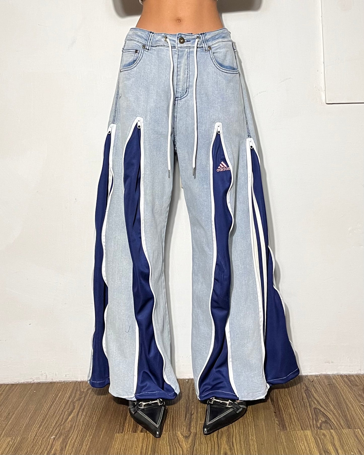 [BIG SIZE] Zipper Pants 024