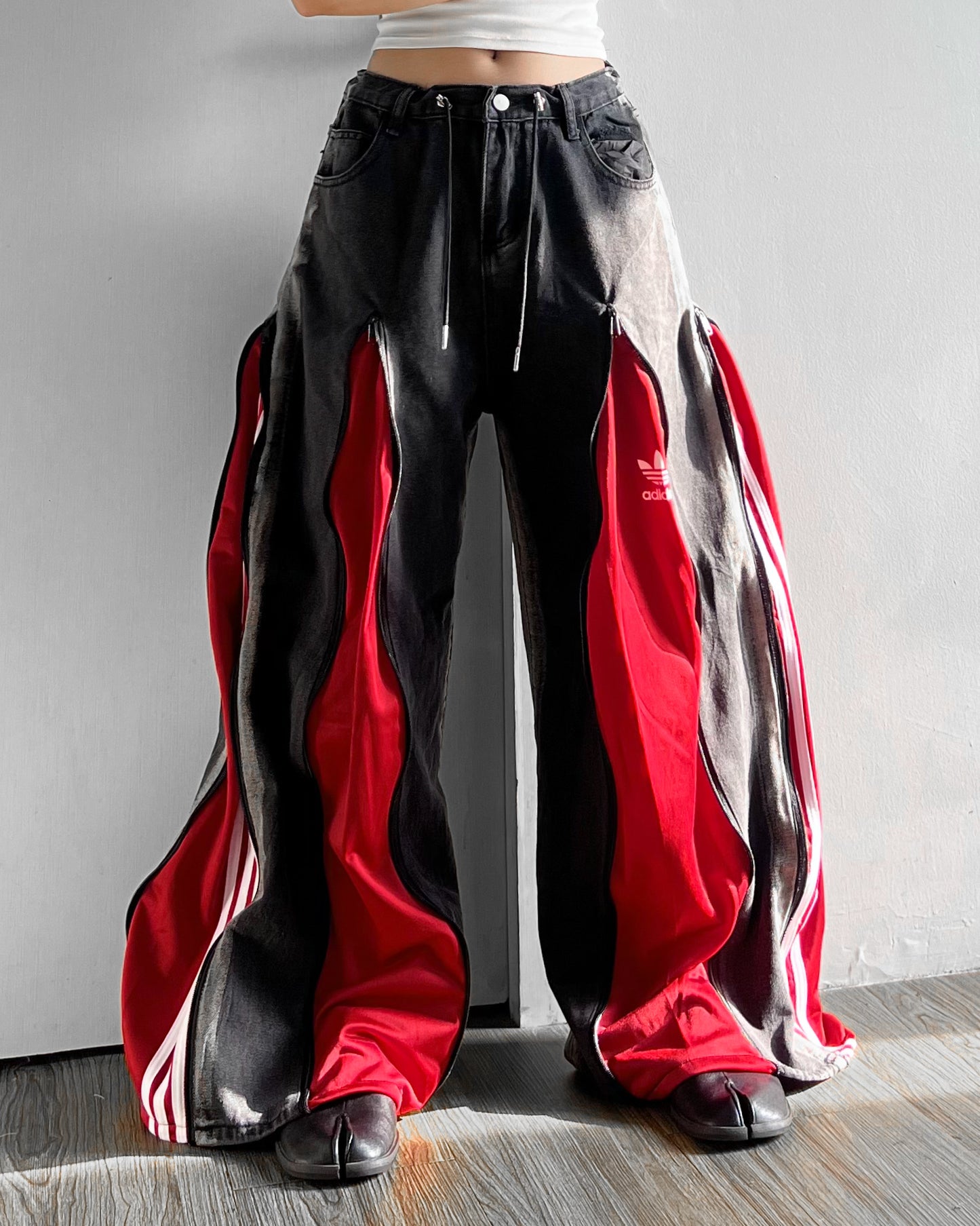 [BIG SIZE] Zipper Pants 0189