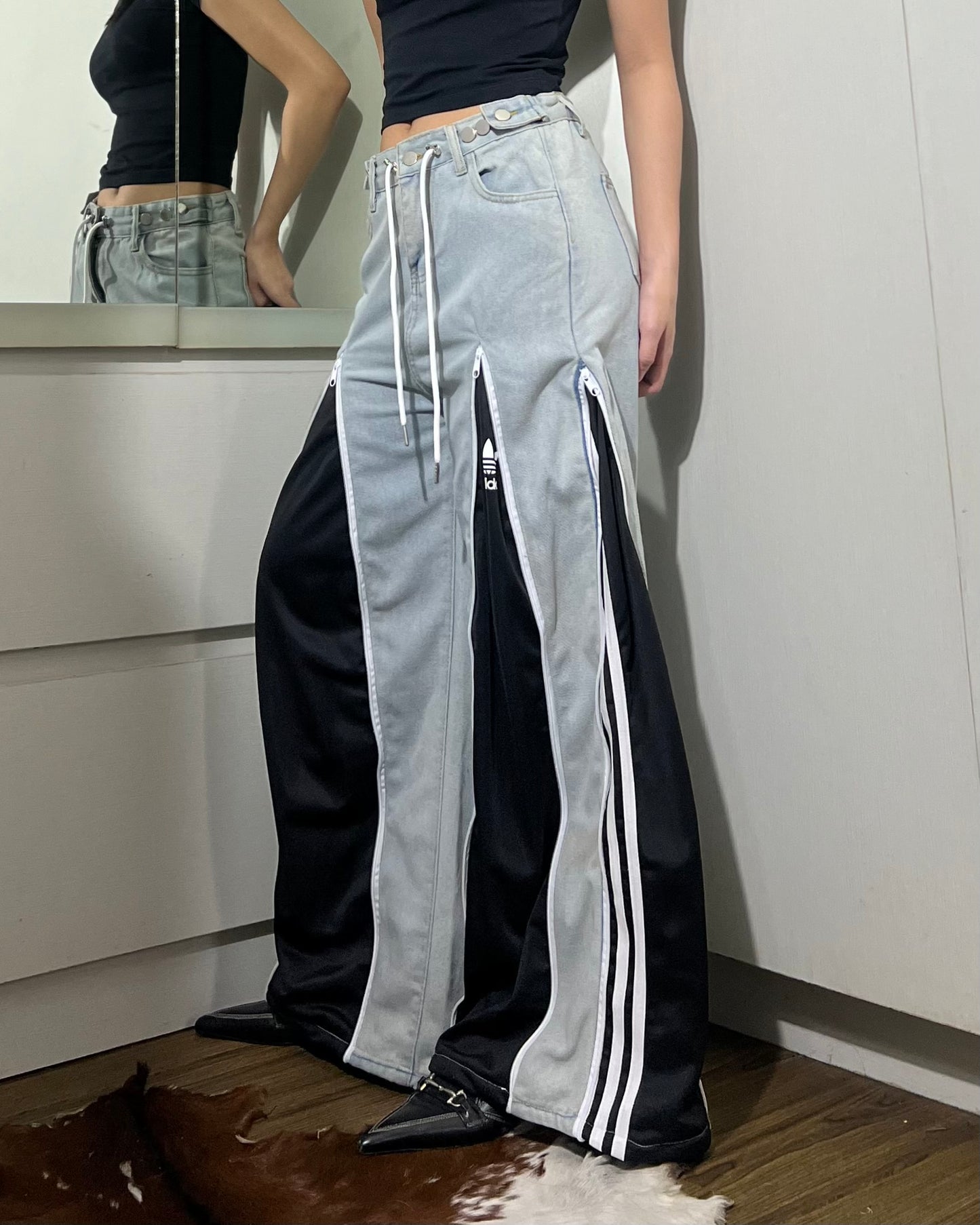 Zipper Pants 0133