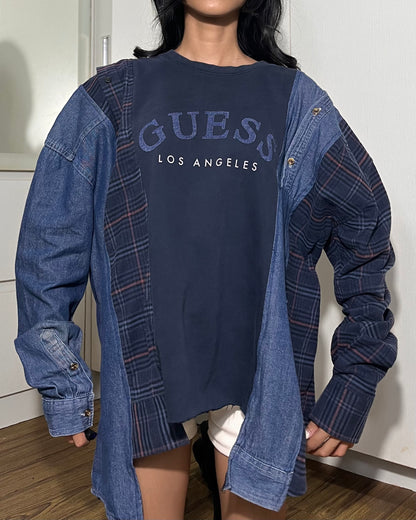 Deconstruct Flannel Shirt 031